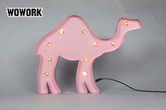 30cm- camel-chanageable bulb